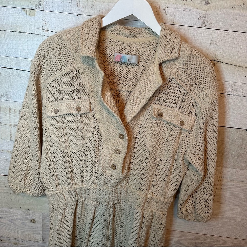 Free People FP Beach Ryan Knit Romper Cream
Medium - Picture 5 of 8